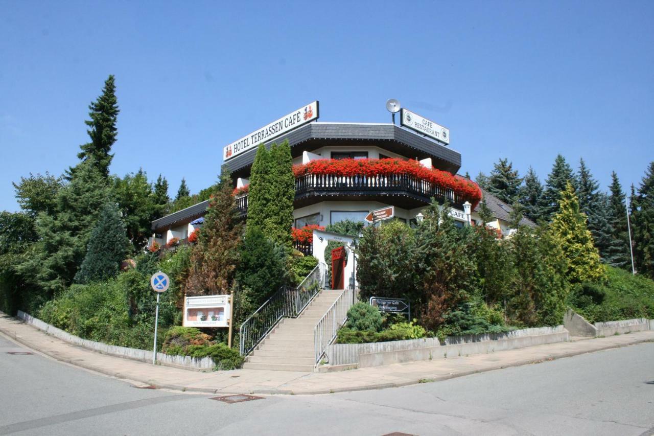 Themen Hotel Terrassen Cafe Bad Münder am Deister Esterno foto