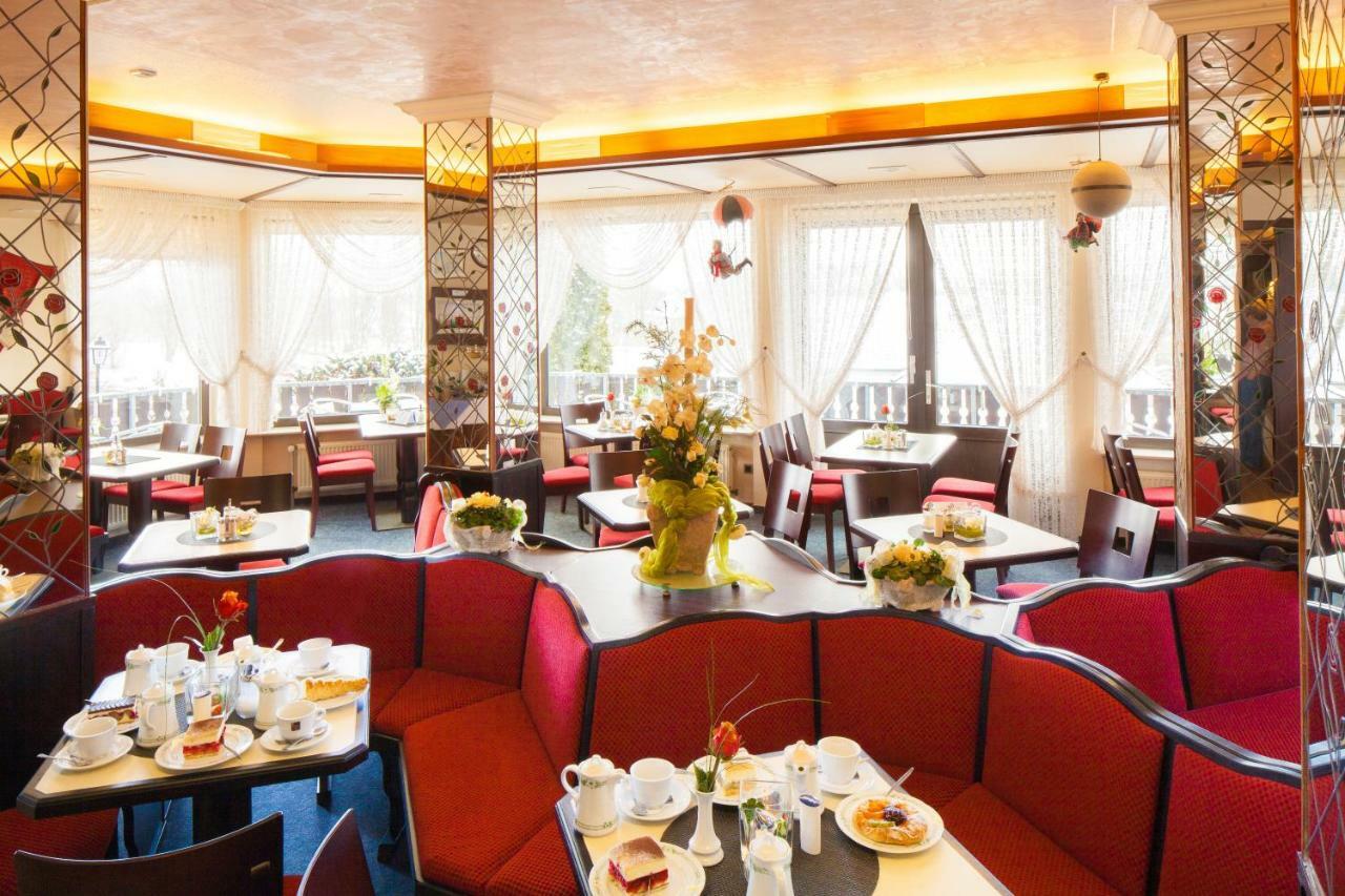 Themen Hotel Terrassen Cafe Bad Münder am Deister Esterno foto