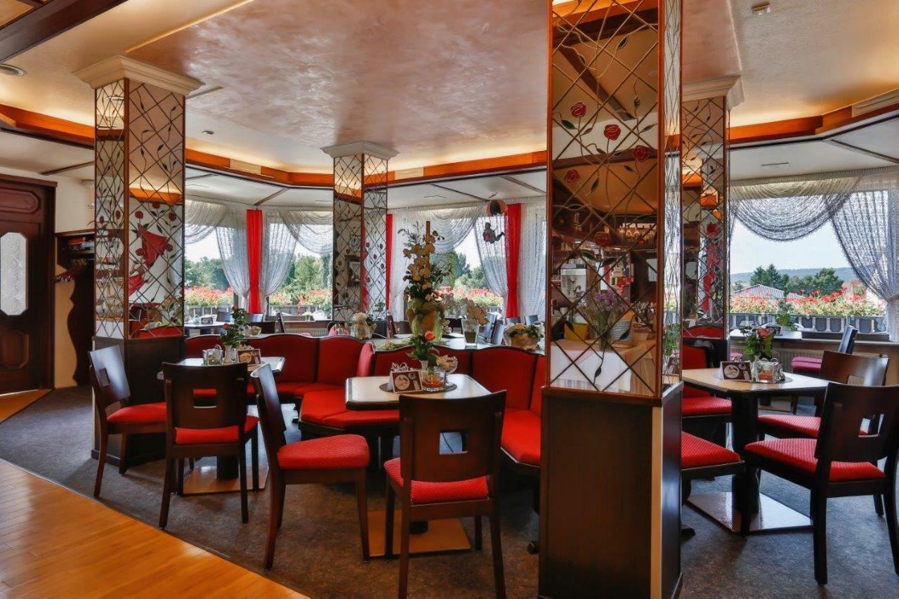 Themen Hotel Terrassen Cafe Bad Münder am Deister Esterno foto