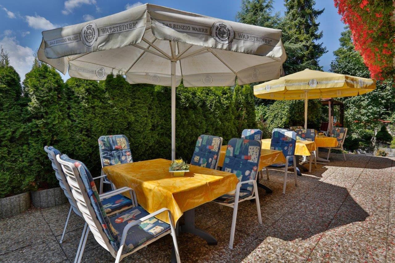 Themen Hotel Terrassen Cafe Bad Münder am Deister Esterno foto