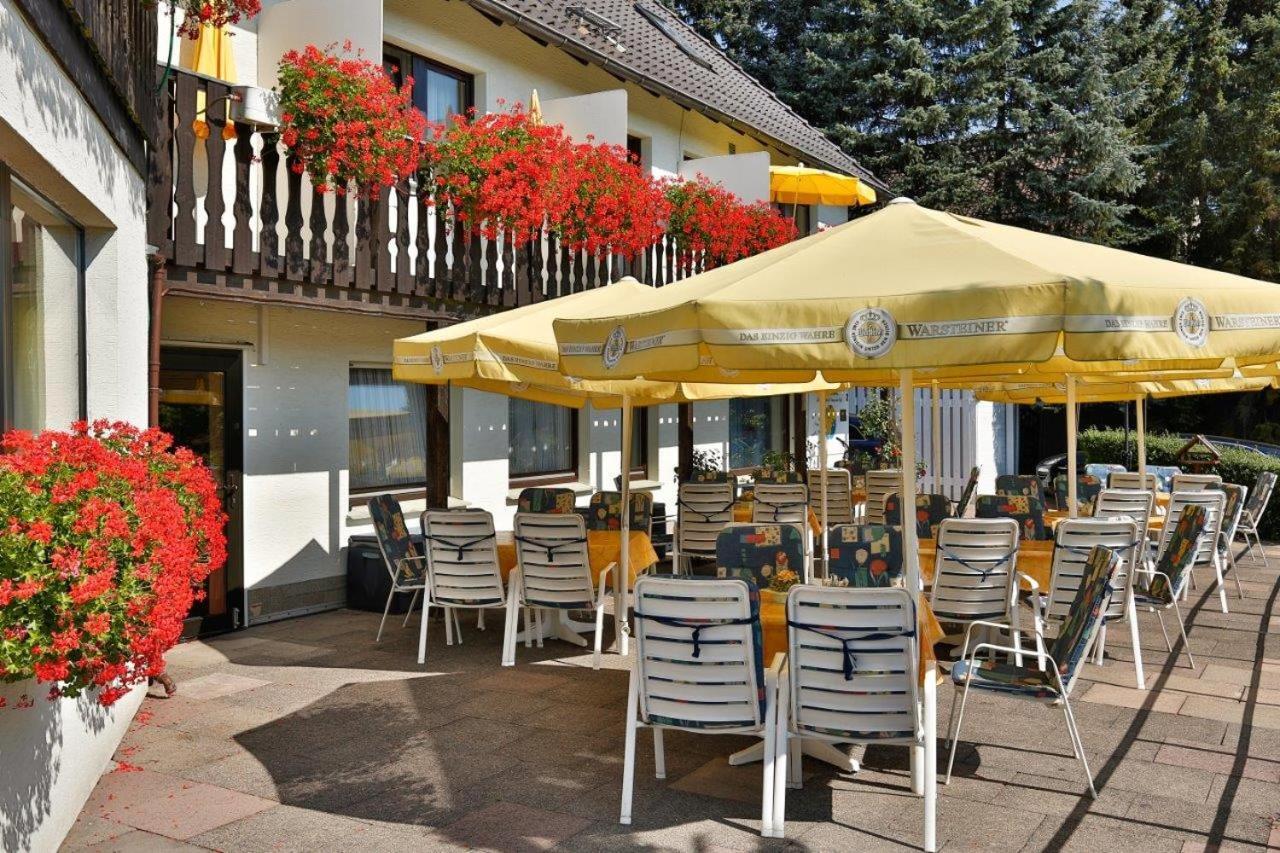 Themen Hotel Terrassen Cafe Bad Münder am Deister Esterno foto